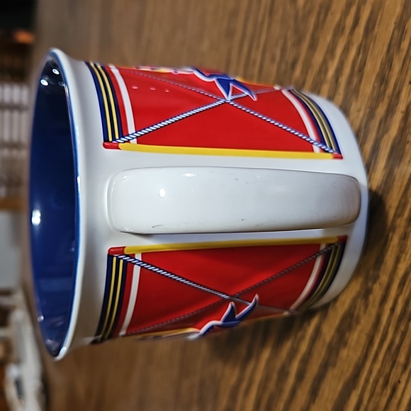 MACY'S Thanksgiving Day Parade 3D Embossed Coffee Mug Stein Cup-2003-Vintage-EC - Picture 2 of 7